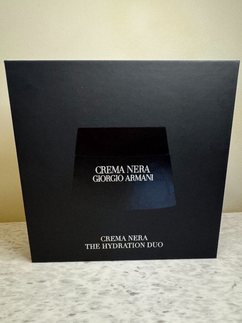 Giorgio Armani Crema Nera Hydration Set Acqua Pantelleria, Extreme Supreme Cream
